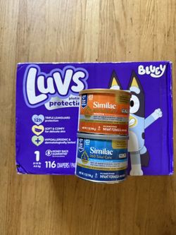 Baby Formula and Diapers