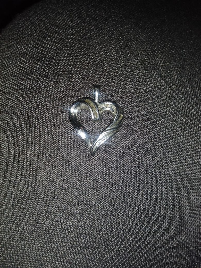 Sterlin silver heart