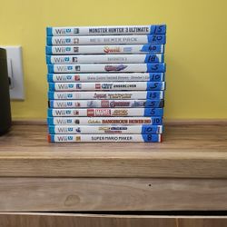 Nintendo Wii  U Games