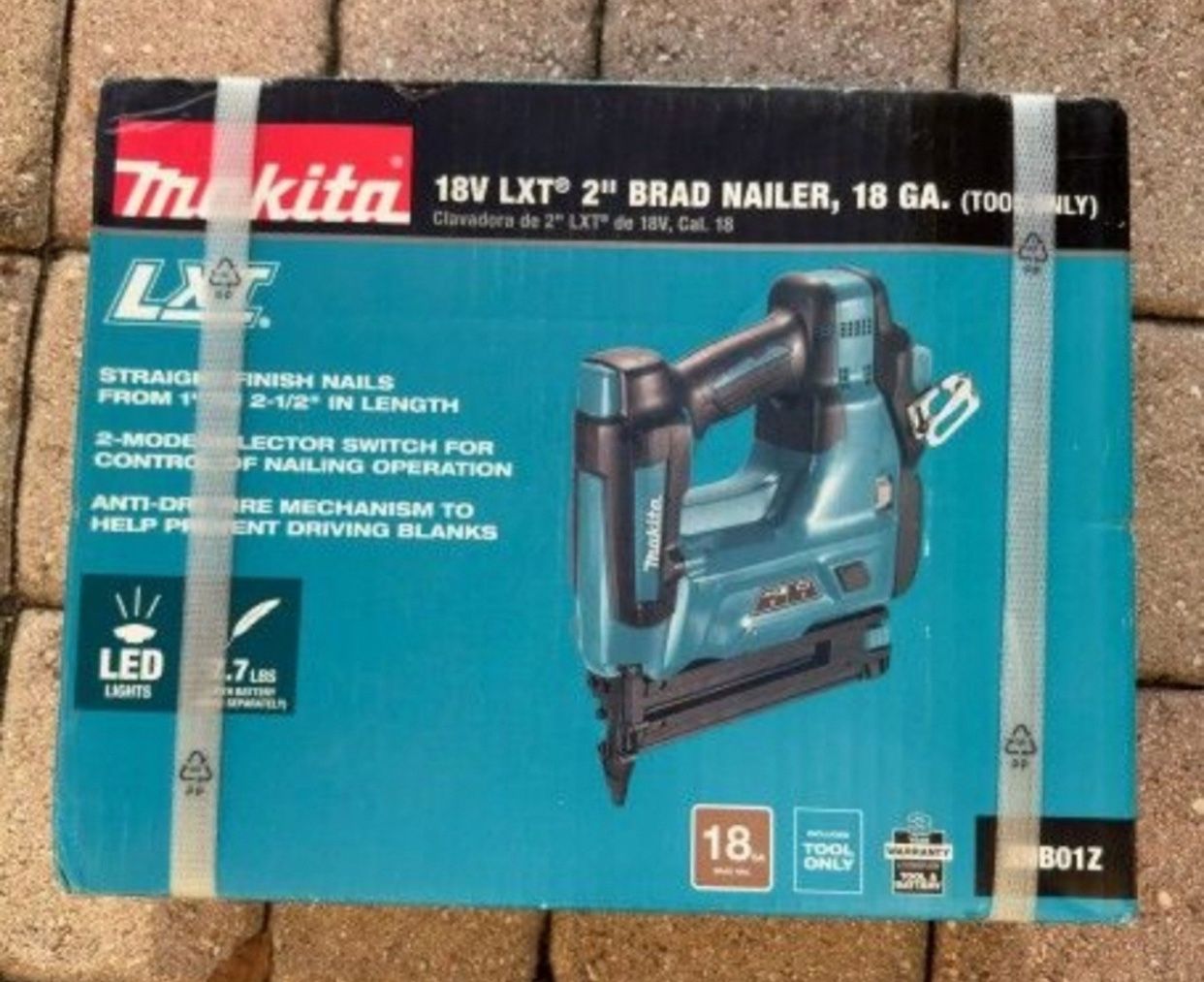 Makita New 18ga Brad Nailer