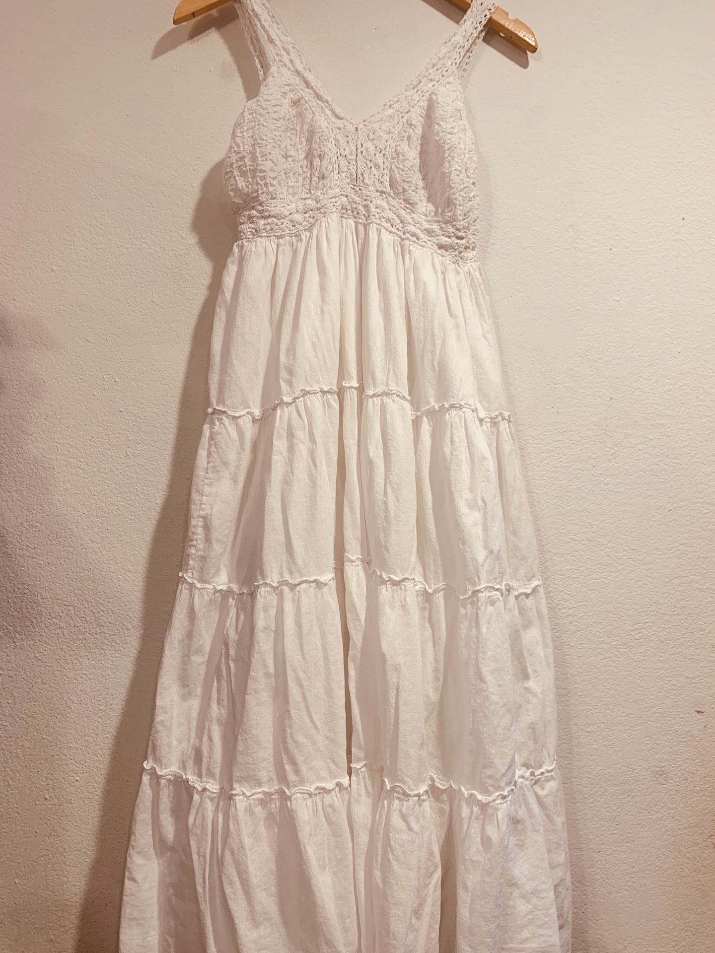 White Maxi dress
