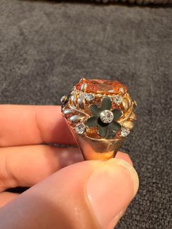 Women’s ring, size 9, 18K RGP