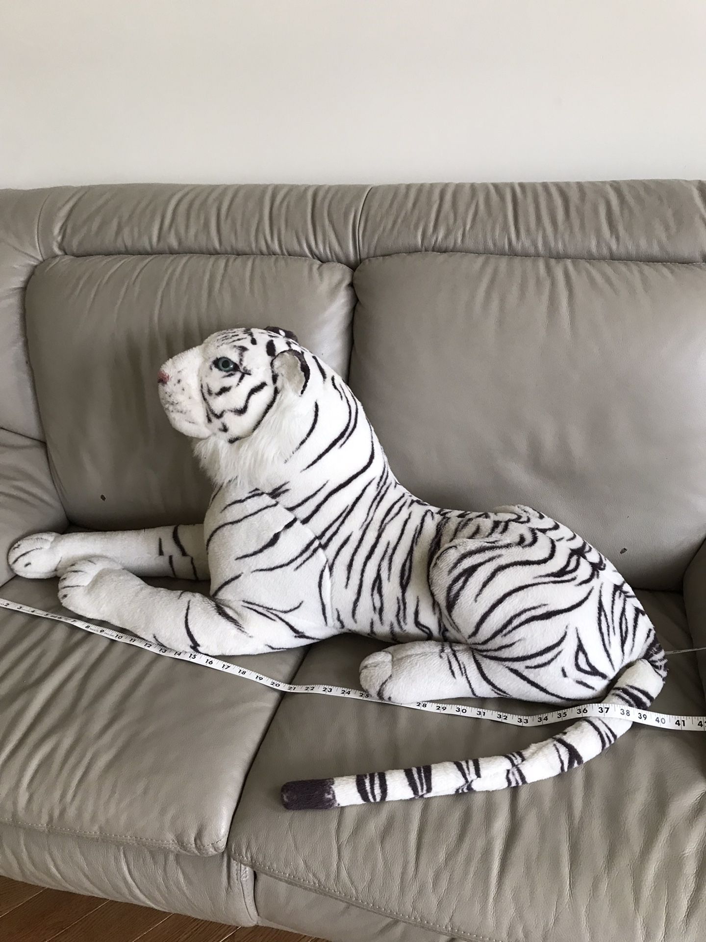 Giant stuffed tiger