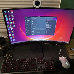 Custom Gaming Desktop Setup 