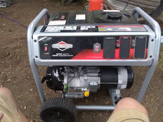 Briggs & Stratton 5000 watt generator