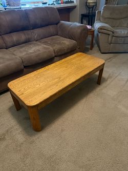 Coffee table and 2 end tables