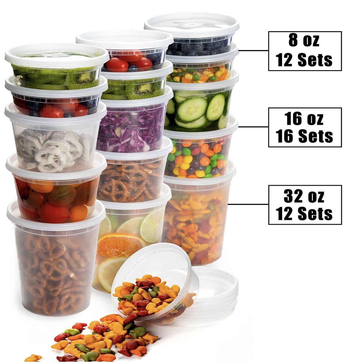 Food prep/storage containers
