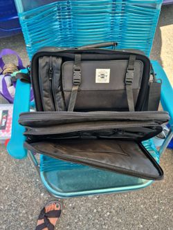 Blk case with so much space and compartments for everthing you need