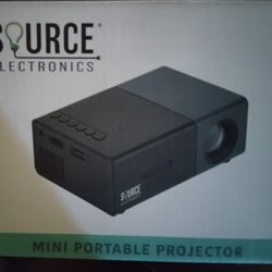 Portable Projector With Remote 