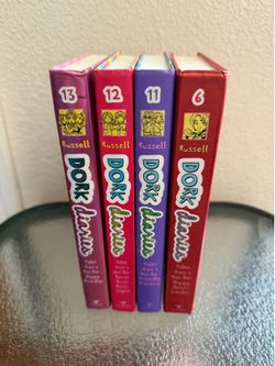 (4) books Dork Diaries