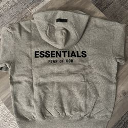 Essentials Fear Of God, Hoodie, Dark Oatmeal, Small