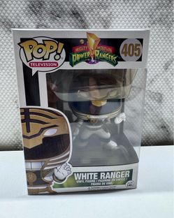 Funko Pop! #405 Mighty Morphin Power Rangers White Ranger New In Box