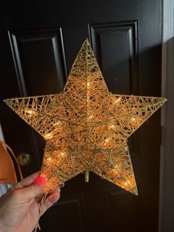 New Christmas Tree Light Up Topper