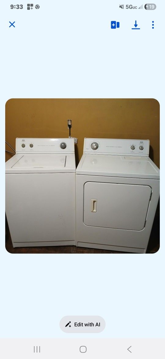 Whirlpool Washer And Dryer Set