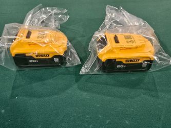 Dewalt Batteries new Never Used $120 Each