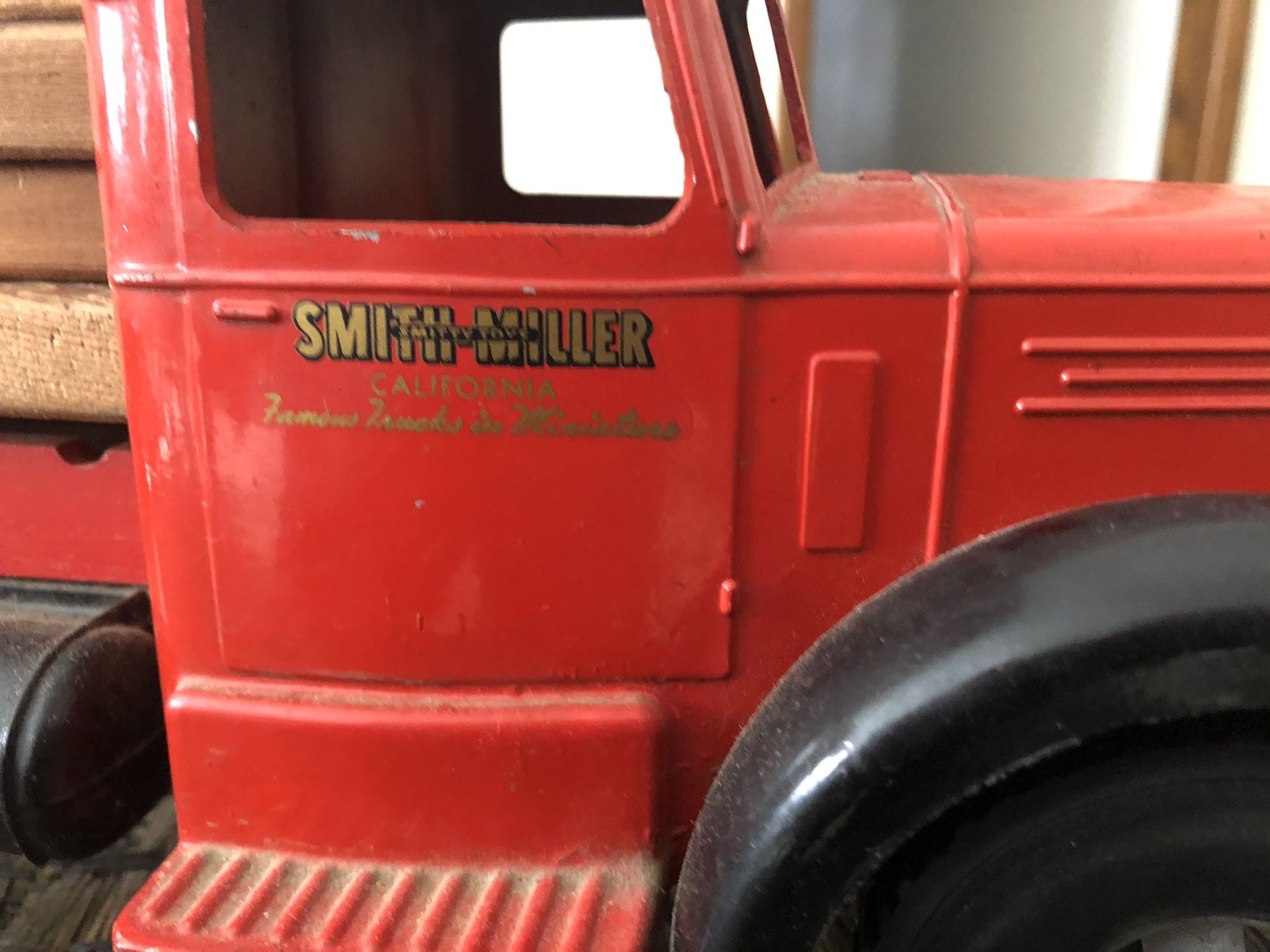 Smith-Miller 50’s Lumber Truck With Trailer