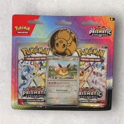 Pokémon Prismatic Evolutions 2 Blister Pack Pokemon Day BRAND NEW / SEALED‼️