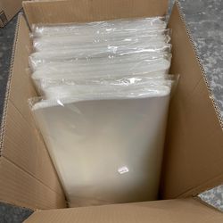 20x24” 100 pcs Crystal Clear Poly Bags Cellophane Large Poly Bags