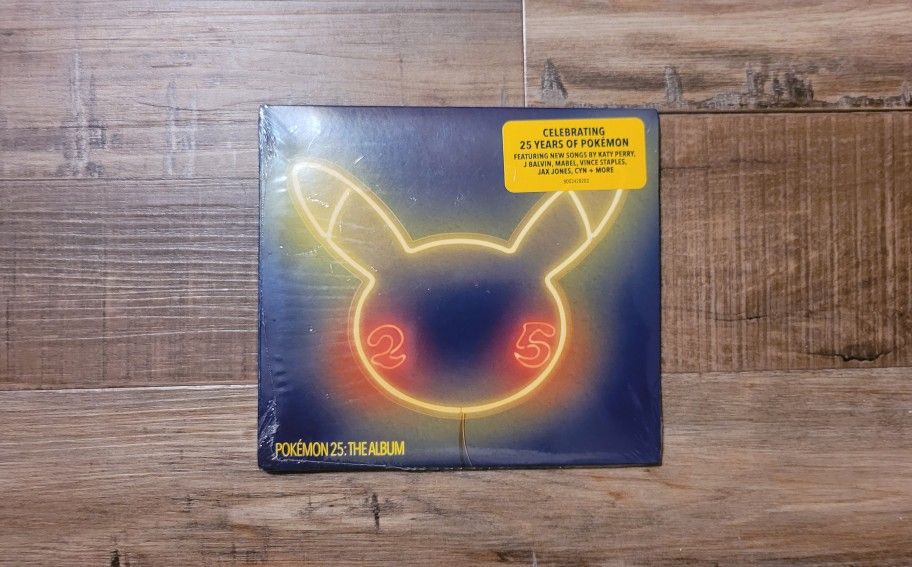 POKÉMON 25: THE ALBUM (CD) New/Sealed Price Is Firm