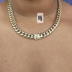 I Deliver I Ship 14k Gold Plated Chain 