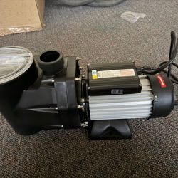 New 2.5HP VEVOR Pool Pump 110V – High Flow w/ Strainer Basket