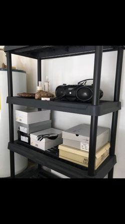 Nice garage shelves