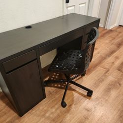 Black Ikea Swivel Chair