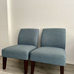 A Pair Of Accent Chairs