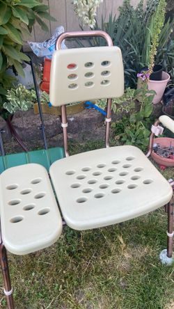 Transfer benches or shower chair price 20$. Pick up. E. Side. Tacoma