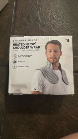Heated neck + shoulder wrap