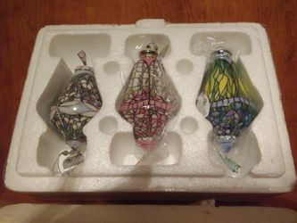 Bradford Editions Louis Tiffany Heirloom Porcelain Ornaments From 2001