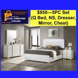 💥 FREE DELIVERY💥Brand new 4PC Queen Size Bedroom Set. 