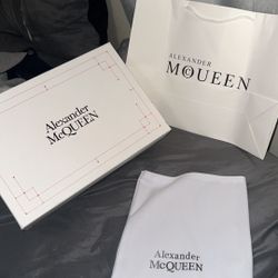 Alexander McQueen Oversize sneaker rhinestone 