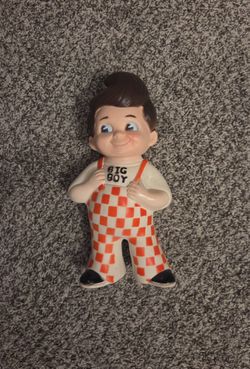 Vintage Bob's Big Boy 1973 coin piggy bank