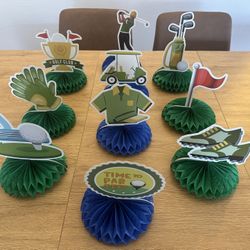 *FREE* 10pc Golf Party Table Centerpieces