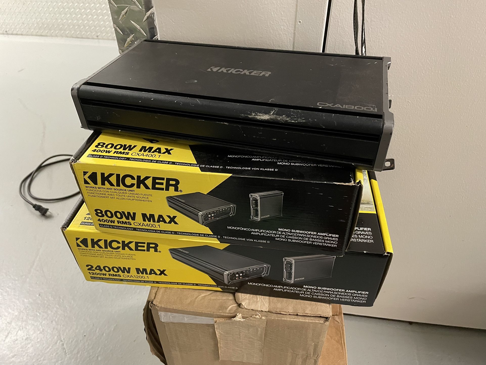 Kicker Subwoofer Amps