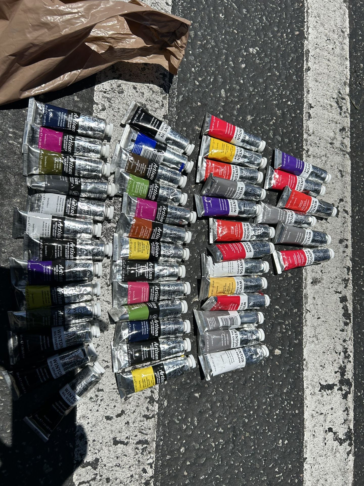 Winsor And Newton Oil Paints