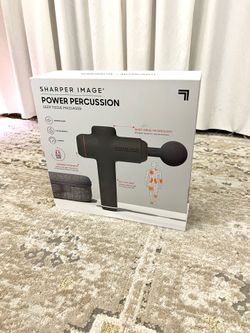 Sharper Image Deep Tissue Percussion Massage Gun