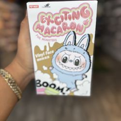 Authentic Labubu Exciting Macaroon 