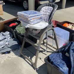 Wood High Chair