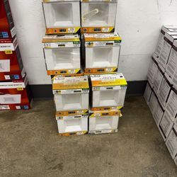 4” square led trim for can lights