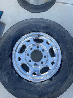 Chevy Duramax stock wheels