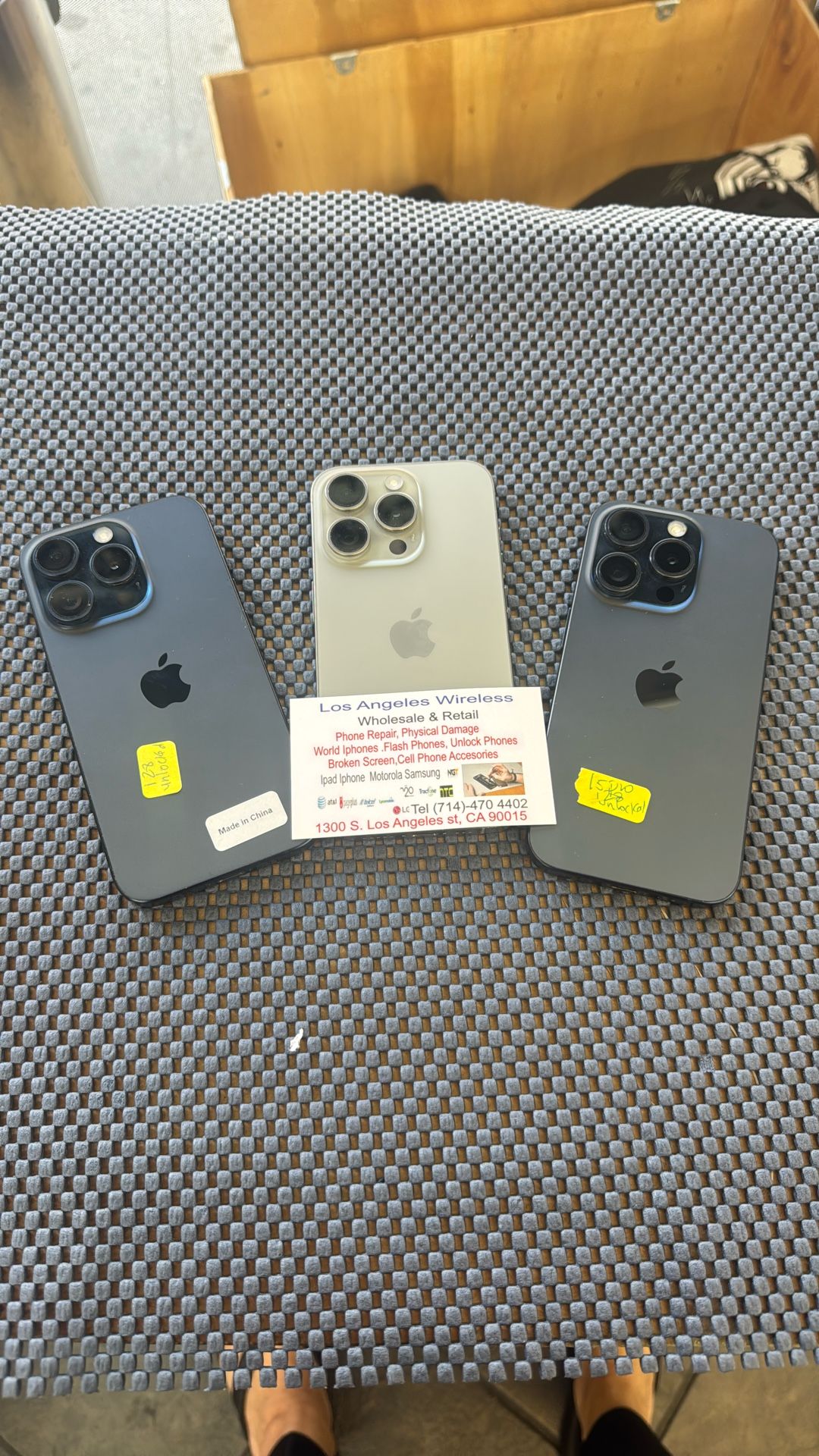 iPhone 15 Pro Unlocked Liberado