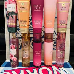 Bath and Body Fragrance Mist & Lotion Set