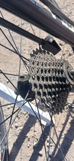 700c wheels set with 10 spd cassette $70