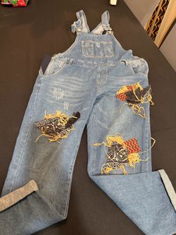 Scarecrow overalls