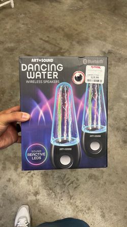 Art+Sound Dancing Water Bluetooth Wireless Speakers