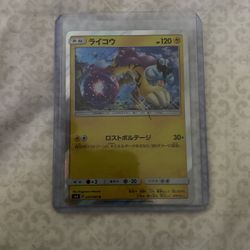 Japanese Raikou Pokemon