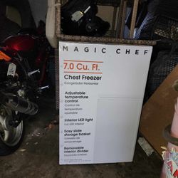 Brand New Majic Chef 7.0  Cuba Foot Deep Freezer 