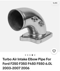 Turbo Air Intake Elbow Pipe For Ford F250 F350 F450 F550 6.OL 2003-2007 2006